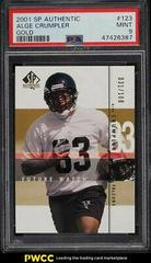 Alge Crumpler [Gold] #123 Football Cards 2001 SP Authentic Prices