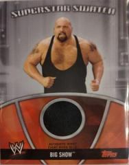 Big Show Wrestling Cards 2010 Topps WWE Superstar Swatches Prices