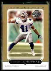 Terence Newman [Gold] #12 Football Cards 2005 Topps Prices