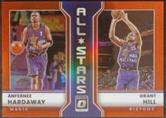 Anfernee Hardaway, Grant Hill [Red] Basketball Cards 2022 Panini Donruss Optic All Stars Prices