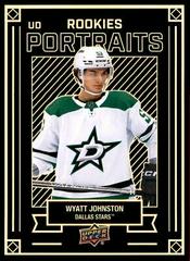 Wyatt Johnston #P-75 Hockey Cards 2022 Upper Deck UD Portraits Prices