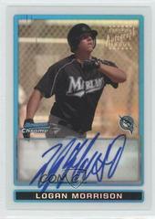 Logan Morrison [Refractor Autograph] Baseball Cards 2009 Bowman Chrome Prospects Prices