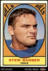 Stew Barber #18 Football Cards 1967 Topps Prices