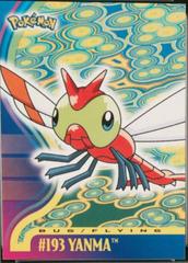 Yanma #193 Pokemon 2001 Topps Johto Prices