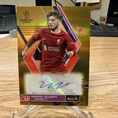 Harvey Elliott [Gold] Soccer Cards 2022 Topps UEFA Club Competitions Autographs Prices