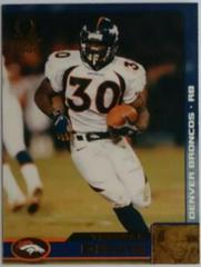Terrell Davis [Gold] Football Cards 2000 Pacific Omega Prices