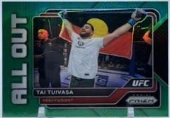 Tai Tuivasa [Green] Ufc Cards 2023 Panini Prizm UFC All Out Prices