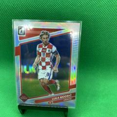 Luka Modric [Optic] #37 Soccer Cards 2021 Panini Donruss Road to Qatar Prices