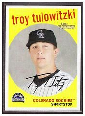 Troy Tulowitzki #21 Baseball Cards 2008 Topps Heritage Prices