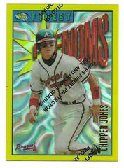 Chipper Jones [Refractor] #141 Baseball Cards 1996 Finest Prices