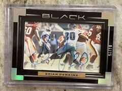 Brian Dawkins [Silver] Football Cards 2022 Panini Black Iconic Impact Ink Autographs Prices