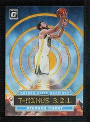 Stephen Curry [Gold] Basketball Cards 2019 Panini Donruss Optic T-Minus 3,2,1 Prices
