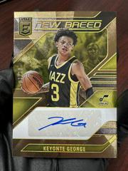 Keyonte George [Gold] #45 Basketball Cards 2023 Donruss Elite New Breed Autograph Prices