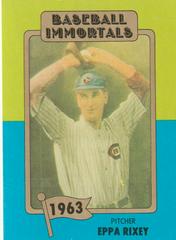 Eppa Rixey Baseball Cards 1980 Baseball Immortals Prices