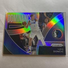 Luka Doncic [Silver Prizm] Basketball Cards 2021 Panini Prizm Dominance Prices