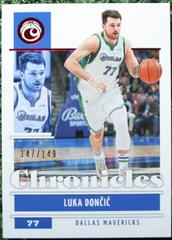Luka Doncic [Red] #2 Basketball Cards 2021 Panini Chronicles Prices