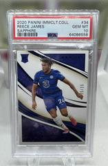 Reece James [Sapphire] Soccer Cards 2020 Panini Immaculate Collection Prices