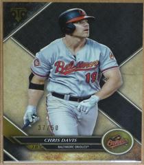 Chris Davis [Onyx] #97 Baseball Cards 2017 Topps Triple Threads Prices