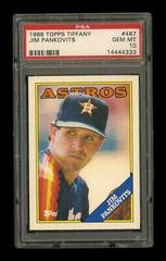 Jim Pankovits Baseball Cards 1988 Topps Tiffany Prices
