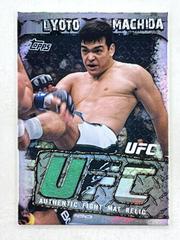 Lyoto Machida Ufc Cards 2010 Topps UFC Main Event Fight Mat Relics Prices