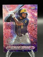 Jackson Chourio [Mini Diamond] Baseball Cards 2023 Bowman's Best Astral Projections Prices