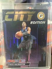 Tyrese Haliburton [Holo] #2 Basketball Cards 2023 Panini Hoops City Edition Prices