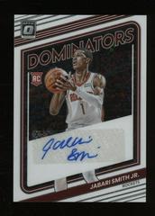Jabari Smith Jr. #RDS-JSJ Basketball Cards 2022 Panini Donruss Optic Rookie Dominators Signatures Prices