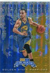 Stephen Curry [Blue & Gold] #177 Basketball Cards 2012 Panini Crusade Prizm Prices