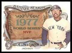 Reggie Jackson Baseball Cards 2022 Topps Allen & Ginter Banner Seasons Prices