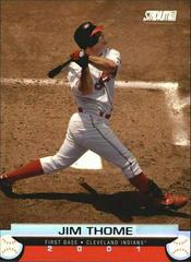 Jim Thome #40 Baseball Cards 2001 Stadium Club Prices