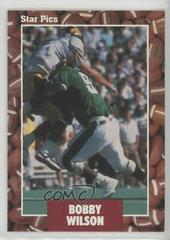 Bobby Wilson Football Cards 1991 Star Pics Prices