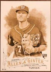 Trea Turner [5X7 Gold] #300 Baseball Cards 2016 Topps Allen & Ginter Prices
