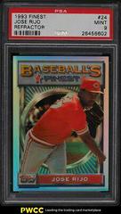 Jose Rijo [Refractor] #24 Baseball Cards 1993 Finest Prices