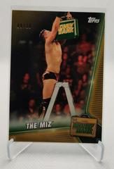 The Miz [Gold] Wrestling Cards 2019 Topps WWE Money in the Bank Prices