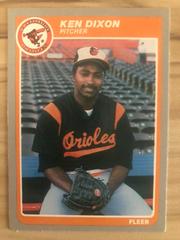 Ken Dixon #U-36 Baseball Cards 1985 Fleer Update Prices