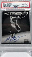 Kobe Bryant [Autograph] #24 Basketball Cards 2012 Panini Kobe Anthology Prices