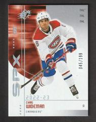 Chris Wideman #R-16 Hockey Cards 2022 SPx 2002-03 Retro Prices