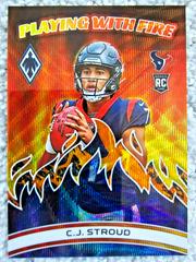 C. J. Stroud [Lava] #PWF-2 Football Cards 2023 Panini Phoenix Playing with Fire Prices