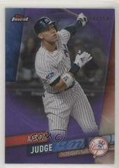 Aaron Judge [Purple Refractor] #51 Baseball Cards 2019 Topps Finest Prices