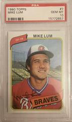 Mike Lum #7 Baseball Cards 1980 Topps Prices