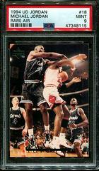 Michael Jordan #18 Basketball Cards 1994 Upper Deck MJ Rare Air Prices