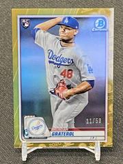 Brusdar Graterol [Gold Refractor] #5 Baseball Cards 2020 Bowman Chrome Prices