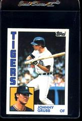 Johnny Grubb #42 Baseball Cards 1984 Topps Tiffany Prices