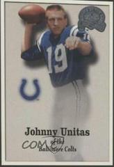 Johnny Unitas #55 Football Cards 2000 Fleer Greats of the Game Prices