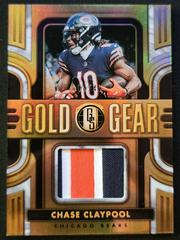 Chase Claypool [White Gold] #GG-CC Football Cards 2023 Panini Gold Standard Gear Prices