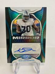 Alex Leatherwood [Teal] Football Cards 2022 Panini Certified Mirror Signatures Prices