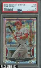 Mike Trout [Xfractor] #50 Baseball Cards 2013 Bowman Chrome Prices