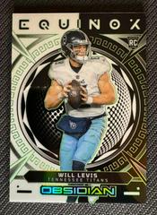 Will Levis [Green Electric Etch] #24 Football Cards 2023 Panini Obsidian Equinox Prices