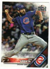 Jake Arrieta Baseball Cards 2016 Topps Chicago Cubs World Series Champions Prices