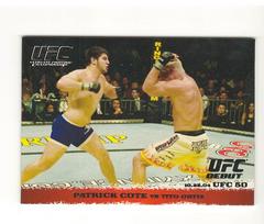 Patrick Cote, Tito Ortiz [Silver] Ufc Cards 2009 Topps UFC Round 1 Prices